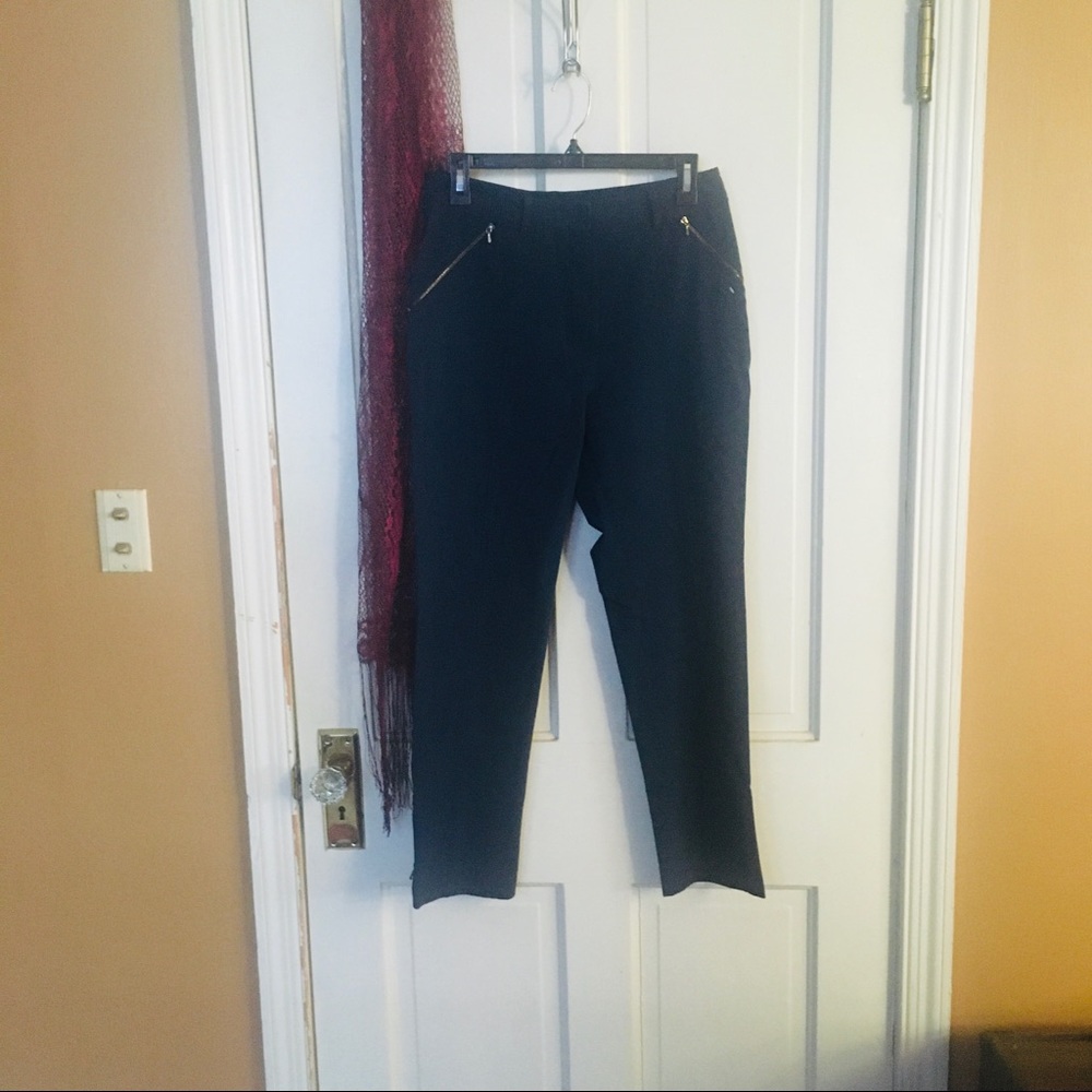 ** Theory 38 Zip Ankle Pocket Pants NEW
